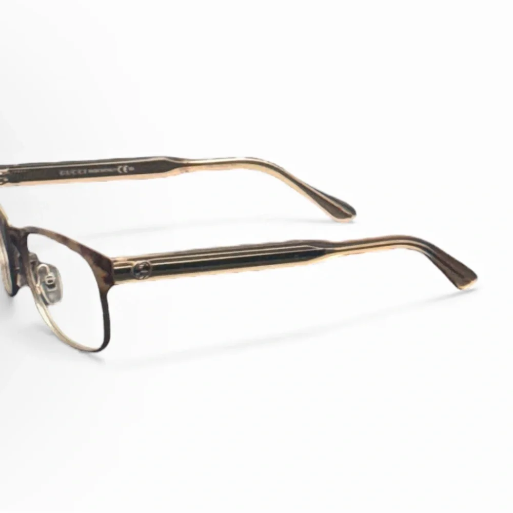 Authentic Gucci luxury designer signature prescr eyeglasses frames with case